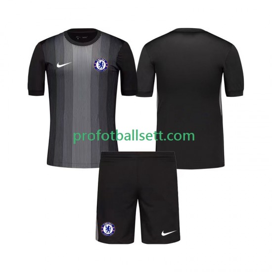 Fotballdrakt Chelsea Keeper Barn Hjemmekit 2025-2026 Kortermet