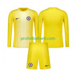 Fotballdrakt Chelsea Keeper Barn Tredjekit 2025-2026 Langermet