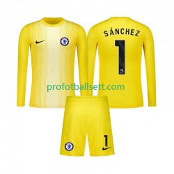 Fotballdrakt Chelsea Keeper Robert Sanchez 1 Barn Tredjekit 2025-2026 Langermet