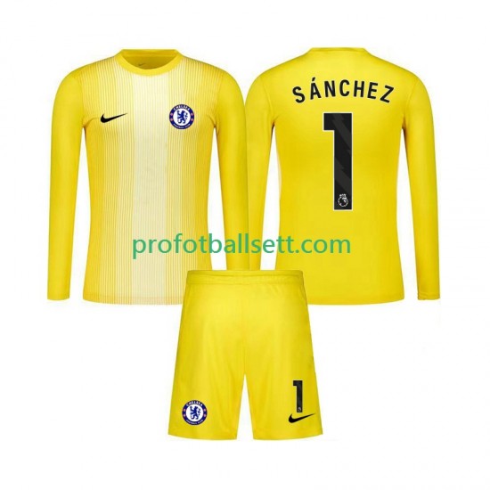Fotballdrakt Chelsea Keeper Robert Sanchez 1 Barn Tredjekit 2025-2026 Langermet