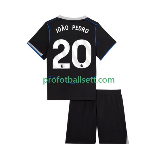Fotballdrakt Chelsea Joao Pedro 20 Barn Tredjekit 2025-2026 Kortermet