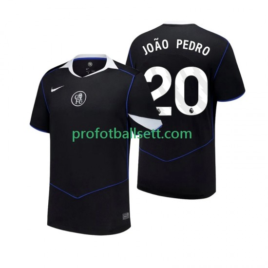 Fotballdrakt Chelsea Joao Pedro 20 Herre Tredjekit 2025-2026 Kortermet