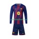 Fotballdrakt FC Barcelona Barn Hjemmekit 2025-2026 Langermet