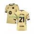 Fotballdrakt FC Barcelona Frenkie de Jong 21 Champions League Herre Bortekit 2025-2026 Kortermet