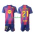 Fotballdrakt FC Barcelona Frenkie de Jong 21 Barn Hjemmekit 2025-2026 Kortermet