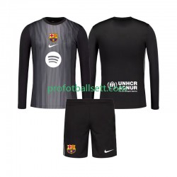 Fotballdrakt FC Barcelona Keeper Barn Tredjekit 2025-2026 Langermet