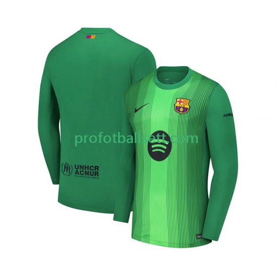Fotballdrakt FC Barcelona Keeper Herre Hjemmekit 2025-2026 Langermet