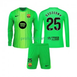 Fotballdrakt FC Barcelona Keeper Szczesny 25 Barn Hjemmekit 2025-2026 Langermet