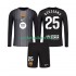 Fotballdrakt FC Barcelona Keeper Szczesny 25 Barn Tredjekit 2025-2026 Langermet