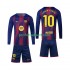 Fotballdrakt FC Barcelona Lamine Yamal 10 Barn Hjemmekit 2025-2026 Langermet