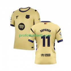Fotballdrakt FC Barcelona Raphinha 11 Champions League Herre Bortekit 2025-2026 Kortermet