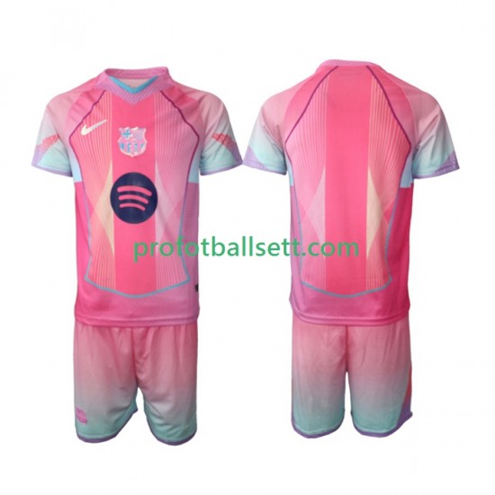 Fotballdrakt FC Barcelona Special Barn Hjemmekit 2025-2026 Kortermet