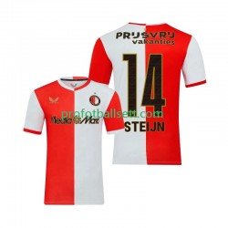 Fotballdrakt Feyenoord Rotterdam Sem Steijn 14 Herre Hjemmekit 2025-2026 Kortermet