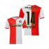 Fotballdrakt Feyenoord Rotterdam Sem Steijn 14 Herre Hjemmekit 2025-2026 Kortermet