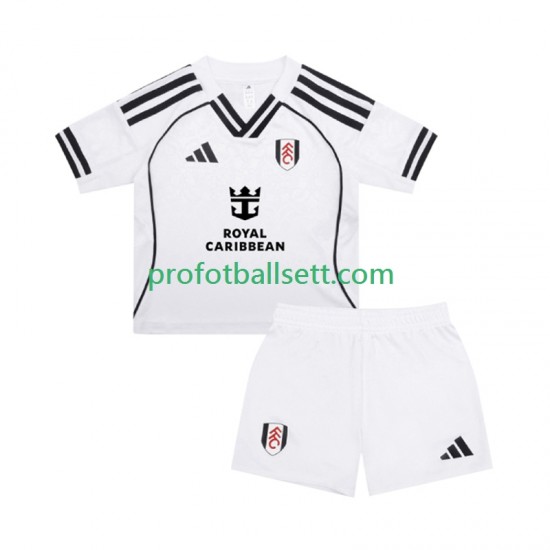 Fotballdrakt Fulham Barn Hjemmekit 2025-2026 Kortermet