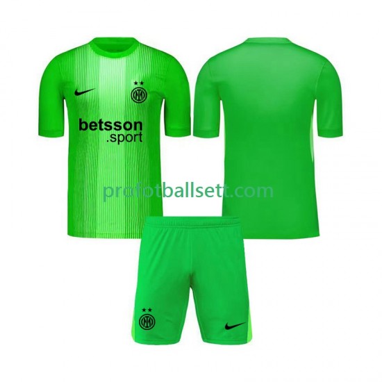 Fotballdrakt Inter Milan Keeper Barn Tredjekit 2025-2026 Kortermet