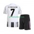 Fotballdrakt Juventus Francisco Conceicao 7 Barn Hjemmekit 2025-2026 Kortermet