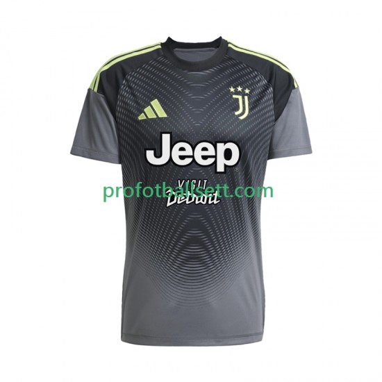 Fotballdrakt Juventus Keeper Herre Bortekit 2025-2026 Kortermet