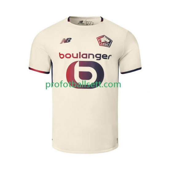 Fotballdrakt LOSC Lille Herre Bortekit 2025-2026 Kortermet