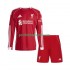 Fotballdrakt Liverpool Barn Hjemmekit 2025-2026 Langermet