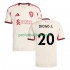 Fotballdrakt Liverpool Diogo Jota 20 Herre Bortekit 2025-2026 Kortermet
