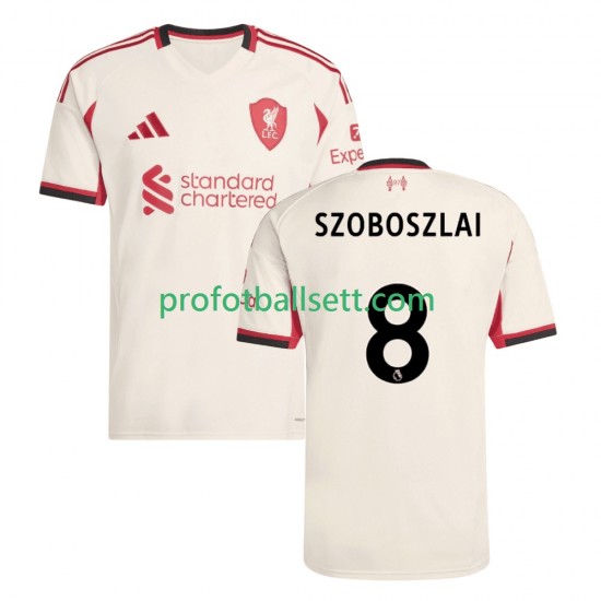 Fotballdrakt Liverpool Dominik Szoboszlai 8 Herre Bortekit 2025-2026 Kortermet