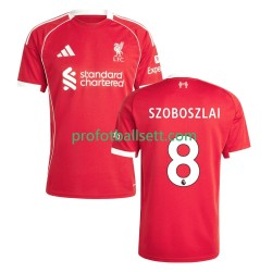 Fotballdrakt Liverpool Dominik Szoboszlai 8 Herre Hjemmekit 2025-2026 Kortermet