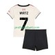 Fotballdrakt Liverpool Florian Wirtz 7 Barn Bortekit 2025-2026 Kortermet