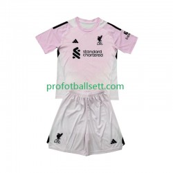 Fotballdrakt Liverpool Keeper Barn Tredjekit 2025-2026 Kortermet