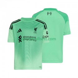 Fotballdrakt Liverpool Keeper Herre Hjemmekit 2025-2026 Kortermet