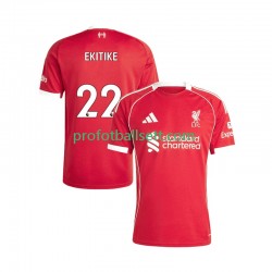 Fotballdrakt Liverpool Hugo Ekitike 22 Herre Hjemmekit 2025-2026 Kortermet