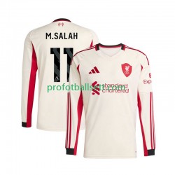 Fotballdrakt Liverpool Mohamed Salah 11 Herre Bortekit 2025-2026 Langermet