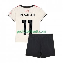 Fotballdrakt Liverpool Mohamed Salah 11 Barn Bortekit 2025-2026 Kortermet