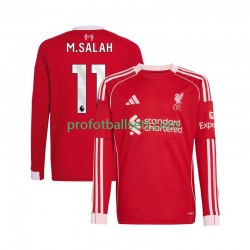 Fotballdrakt Liverpool Mohamed Salah 11 Herre Hjemmekit 2025-2026 Langermet