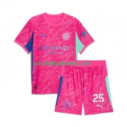 Fotballdrakt Manchester City Keeper Gianluigi Donnarumma 25 Barn Bortekit 2025-2026 Kortermet