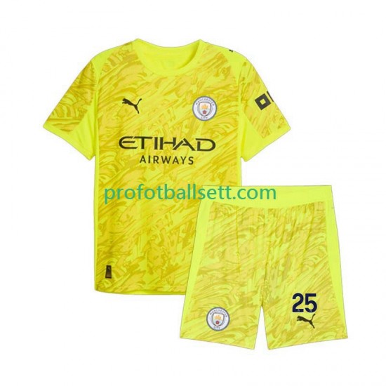 Fotballdrakt Manchester City Keeper Gianluigi Donnarumma 25 Barn Tredjekit 2025-2026 Kortermet