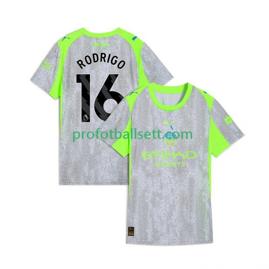 Fotballdrakt Manchester City Rodrigo Hernandez 16 Herre Tredjekit 2025-2026 Kortermet