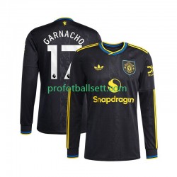 Fotballdrakt Manchester Utd Alejandro Garnacho 17 Herre Tredjekit 2025-2026 Langermet