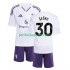 Fotballdrakt Manchester Utd Benjamin Sesko 30 Barn Bortekit 2025-2026 Kortermet
