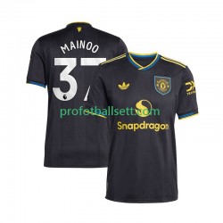 Fotballdrakt Manchester Utd Kobbie Mainoo 37 Herre Tredjekit 2025-2026 Kortermet
