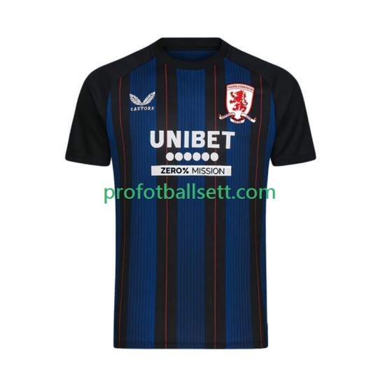 Fotballdrakt Middlesbrough Herre Bortekit 2025-2026 Kortermet