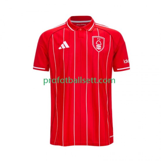 Fotballdrakt Nottingham Forest Herre Hjemmekit 2025-2026 Kortermet