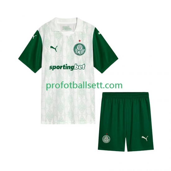 Fotballdrakt Palmeiras Barn Bortekit 2025-2026 Kortermet