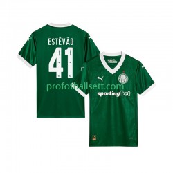 Fotballdrakt Palmeiras Estevao 41 Herre Hjemmekit 2025-2026 Kortermet