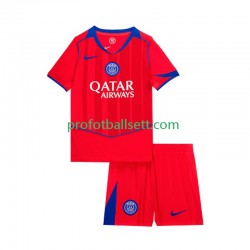 Fotballdrakt Paris Saint-Germain Barn Tredjekit 2025-2026 Kortermet