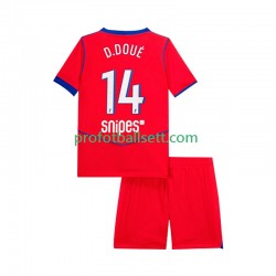 Fotballdrakt Paris Saint-Germain Desire Doue 14 Barn Tredjekit 2025-2026 Kortermet