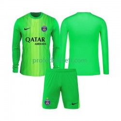 Fotballdrakt Paris Saint-Germain Keeper Barn Bortekit 2025-2026 Langermet
