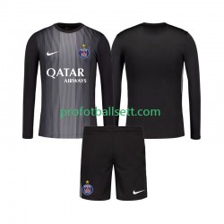 Fotballdrakt Paris Saint-Germain Keeper Barn Hjemmekit 2025-2026 Langermet