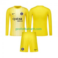 Fotballdrakt Paris Saint-Germain Keeper Barn Tredjekit 2025-2026 Langermet