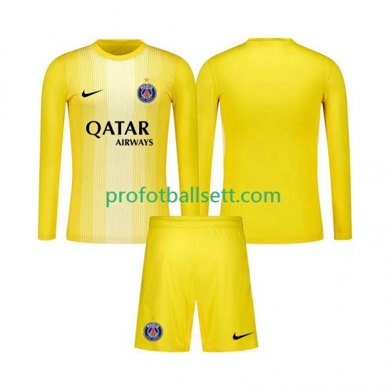 Fotballdrakt Paris Saint-Germain Keeper Barn Tredjekit 2025-2026 Langermet